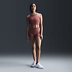 ★NIKE☆Nike Pro Women's Mid-Rise 3\" Mesh-Paneled Shorts Nike Pro Women's Mid-Rise 3